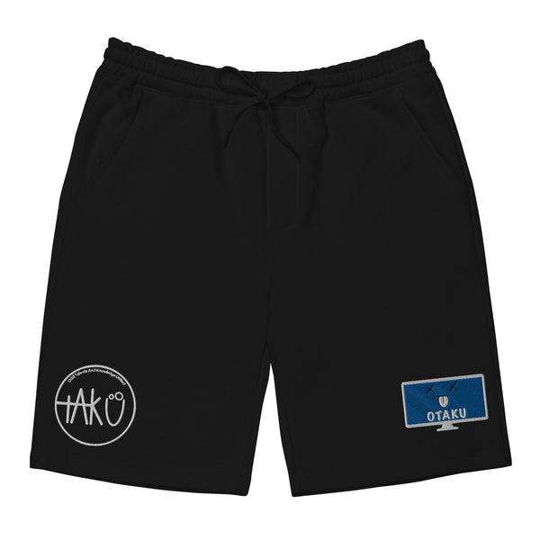 Otaku Anime (TV) Fleece Black Shorts