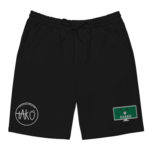 Otaku Anime (TV) Fleece Black Shorts