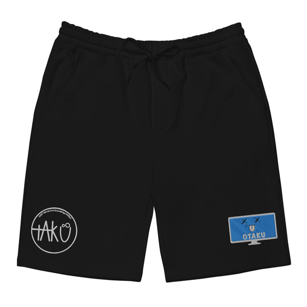 Otaku Anime (TV) Fleece Black Shorts